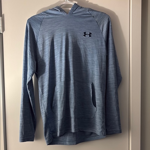 Under Armour Blue HeatGear Hoodie - FUC - Picture 1 of 3